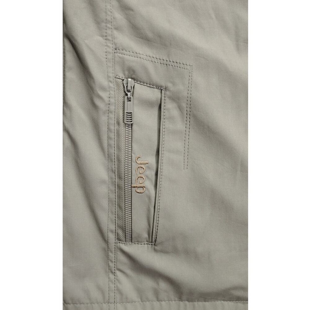 N.S. Original Fashion Jeep Vest Mens Size XL Trapper Tan Brown Multipockets Mesh - Picture 6 of 10